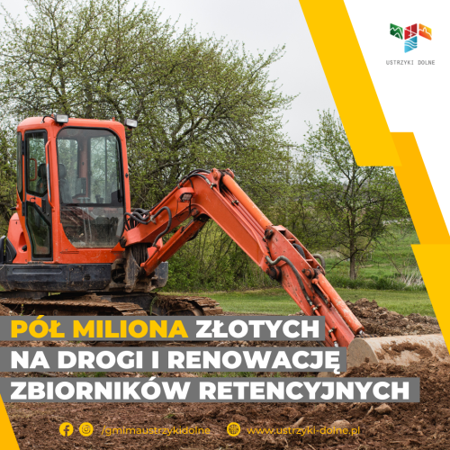Otrzymaliśmy prawie pół miliona złotych na realizację kolejnych zadań w naszej gminie! 